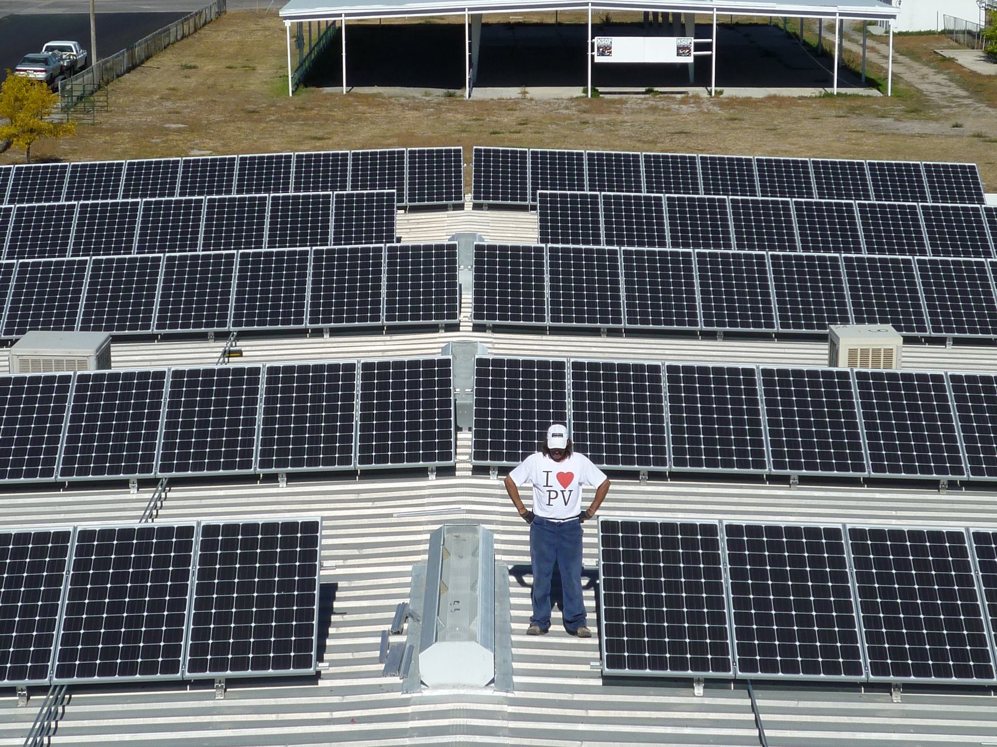 Great picture from our 36kw Grantsville Project,