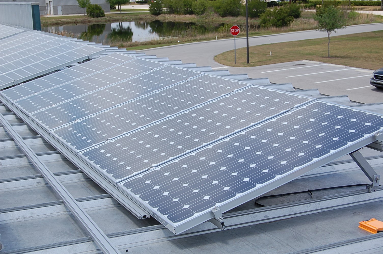 Commercial PV install