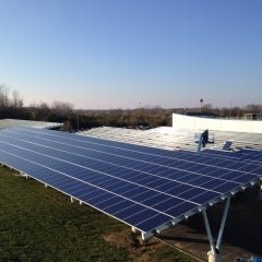 Solar Carport in Springfield Ohio