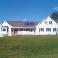 Another 6 collector system with pool heat