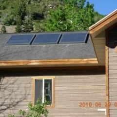 3 Panel VeluxÂ® Hot Water System