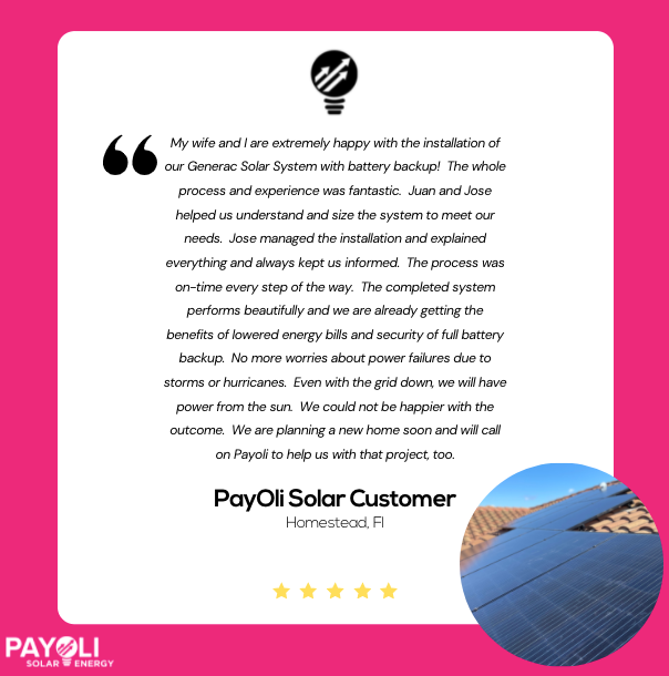 Customer Review - Homestead Fl