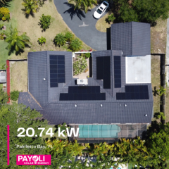 20.74 kW with Tesla Batteries