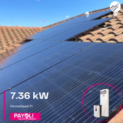 7.36 kW System with Energy Storage
