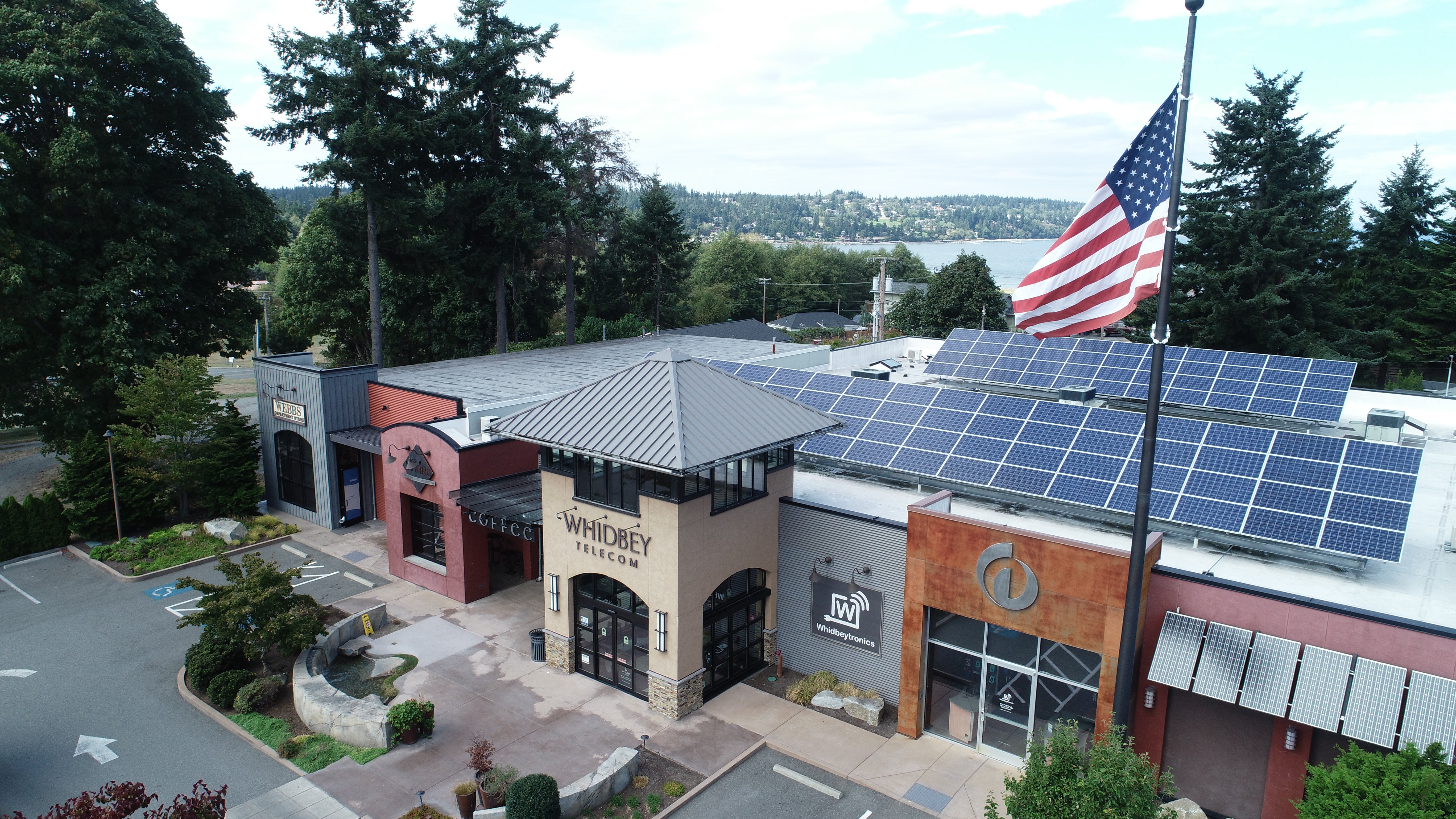 26.1 kW System, Whidbey Telecom, Freeland