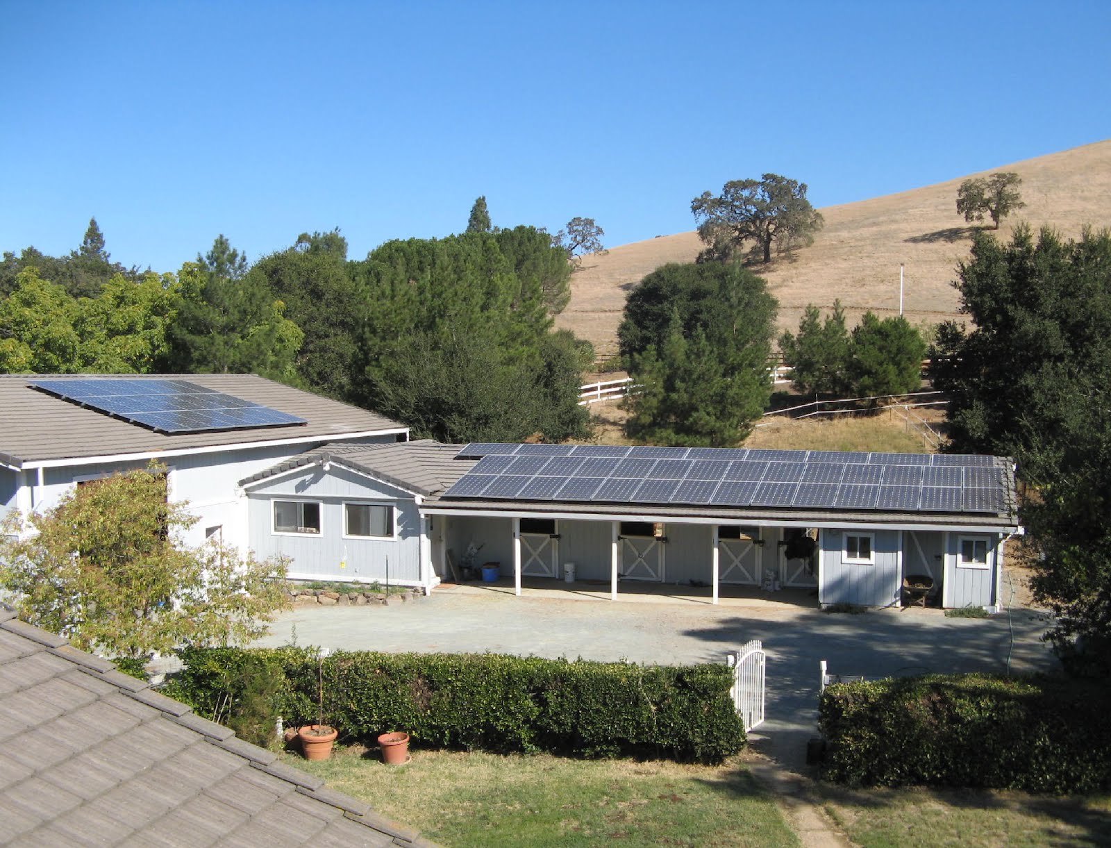 A 14kW system Sharp solar modules and Enphase micro-inverters (Walnut Creek)