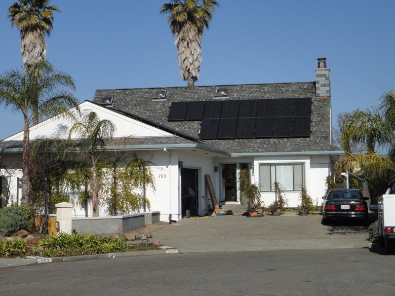 All-Black AC solar modules  (Napa)