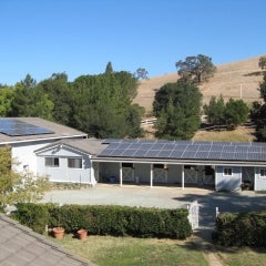 A 14kW system Sharp solar modules and Enphase micro-inverters (Walnut Creek)