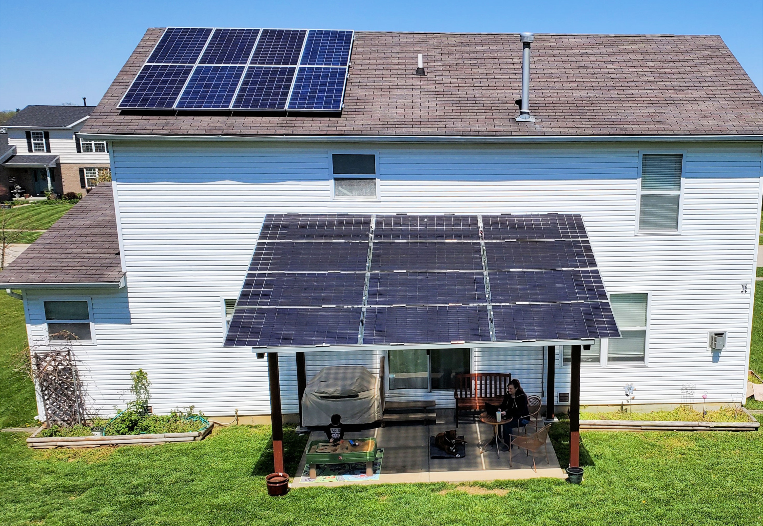 Roof and Custom Pergola Install