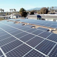 Great Commercial use of solar!
