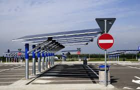 Solar PV (Solar Electric) Car Port