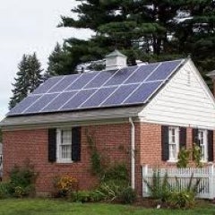 Solar PV (Solar Electric) on home roof top 