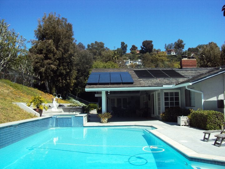 10 SunPower solar panel install (Along with Pool Pump) in Tustin
