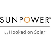 Sunpower by Hooked On Solar logo