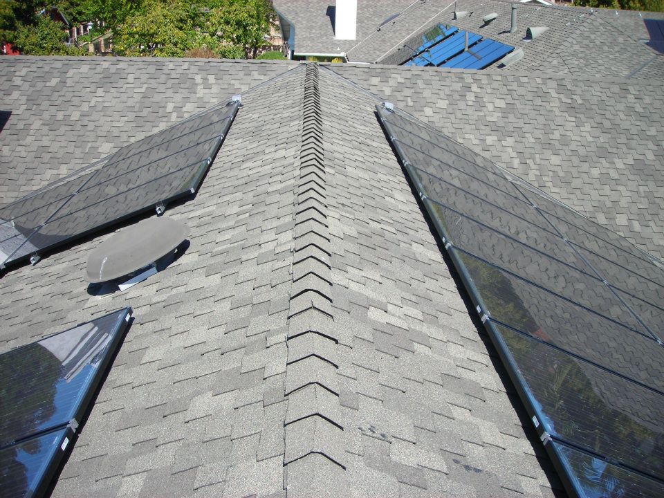 EAST & WEST arrays. 18.96 kW solar installation 