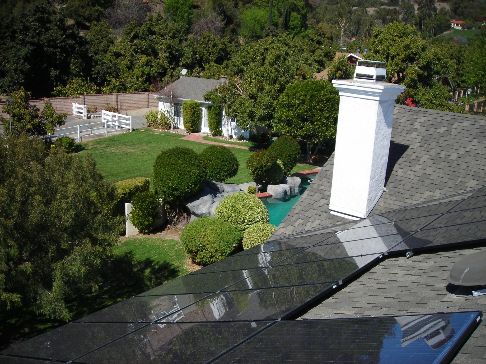 Roof mounted solar installation. 18.96 kW