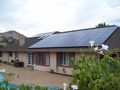 Morgan Hill, CA: BP 215w panels & SMA inverter