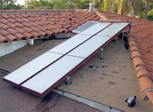 Vista, CA: water heating from solar energy