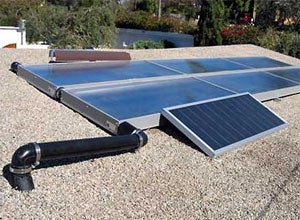 San Diego, CA- solar hot water installation