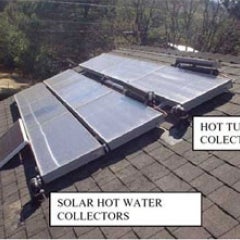  Julian, CA- dual solar hot water and solar hot tub