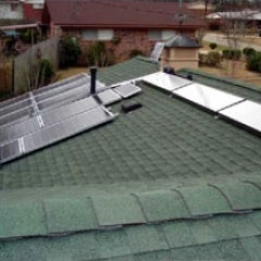 Laurel, MS- a solar how water system