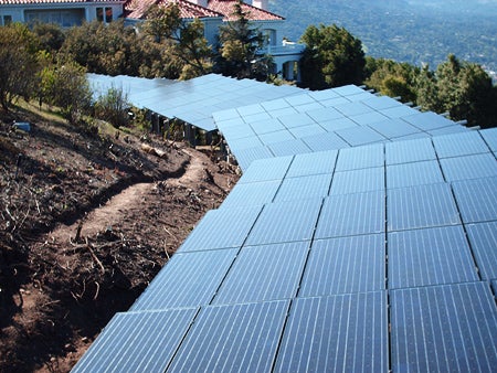 21.2kW ground mount solar PV system