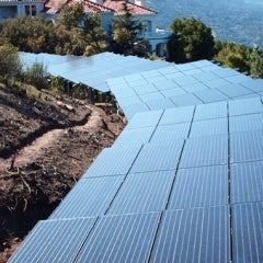 21.2kW ground mount solar PV system