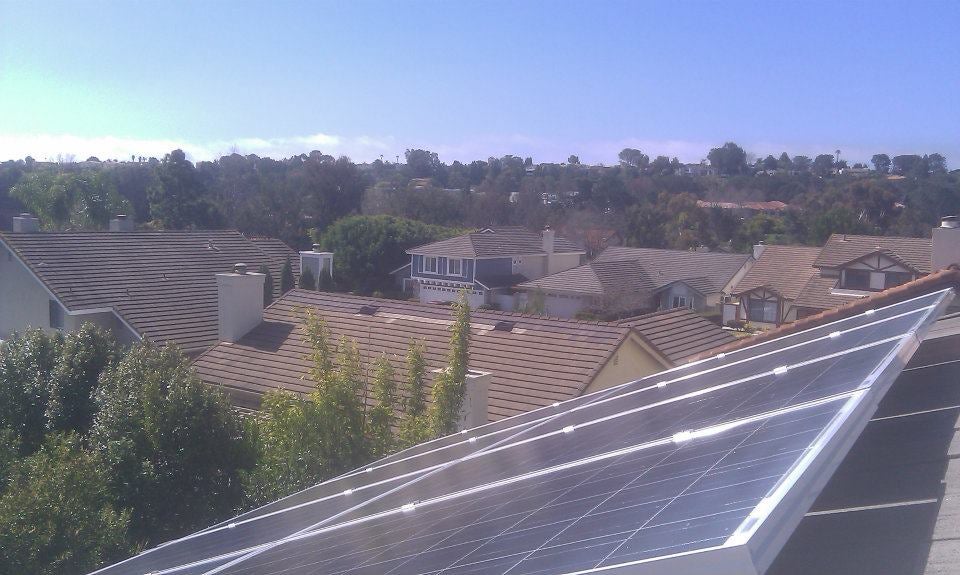 Roof mounted solar on "Flat Concrete Tile" Roof