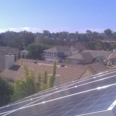 Roof mounted solar on "Flat Concrete Tile" Roof