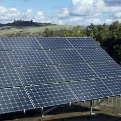 Ground Mounted Solar Installation â€” at North County, San Diego