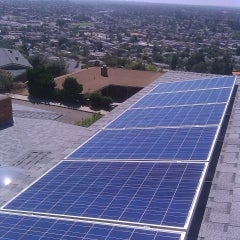 Roof mounted solar on Composite Shingle Roof