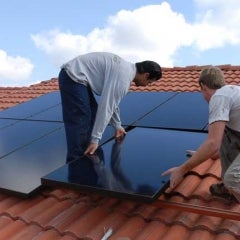 All Black SunPower Panels