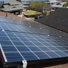 Hybrid Photovoltaic and Solar Water Heating System. Mililani, HI