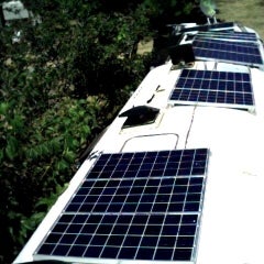  Approximate wattage  750 watt  solar array.