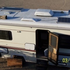 We installed 3 Kyocera KC120 solar panels on this trailer.