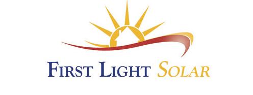 First Light Solar logo