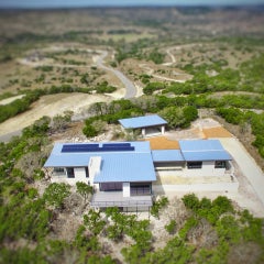 Solar Powered Home in Blanco, Texas