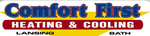 Comfort First Heating and Cooling logo