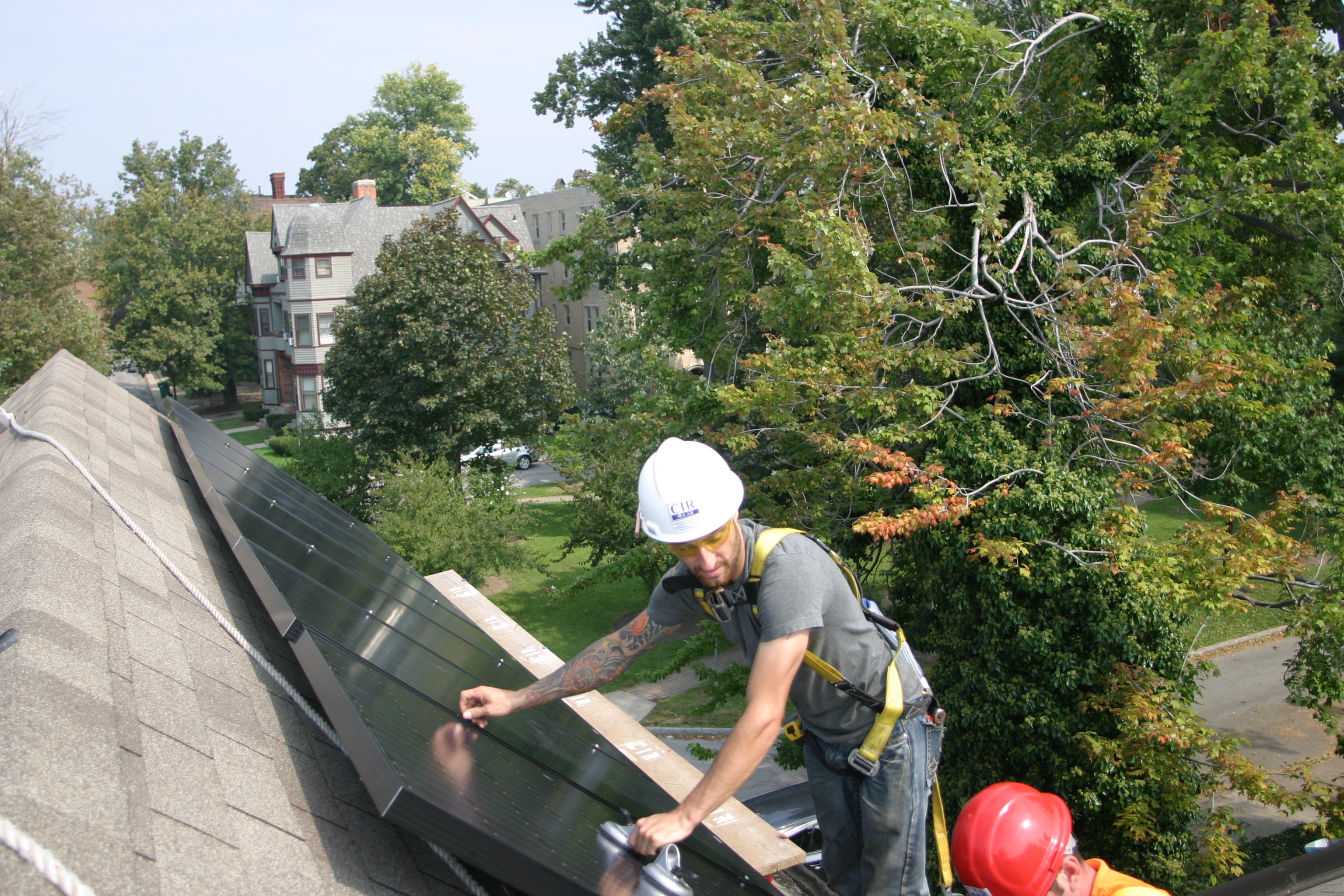 CIR Solar installation @ Arlington Park, Buffalo NY