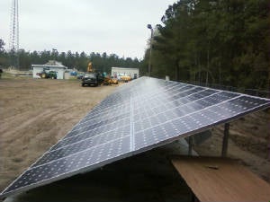 Ground mounted Solar PV system