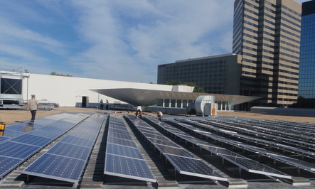 Solar Installation at Columbia Museum of Art