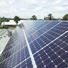 37KW solar array