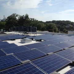 16.5 KW Commercial PV with Ballast Mounting System