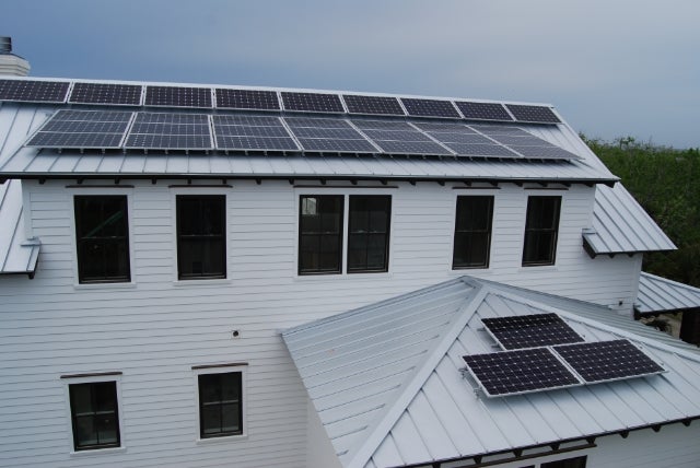 8.4 kW Grid-tied PV System in Sullivan's Island, South Carolina