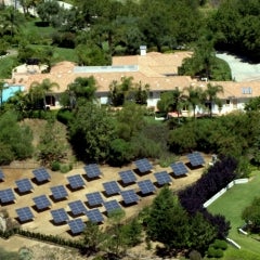 40 kW solar system with dual-axis trackers in Westlake Village