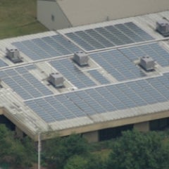 110 kW commercial PV array at Quick Chek Corporate Headquarters 