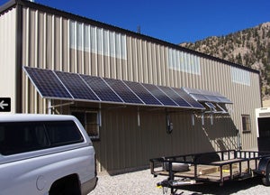 Off Grid Awning Mount