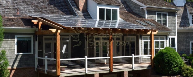 6.5 KW Residential Solar Deck Roof in Milton, GA