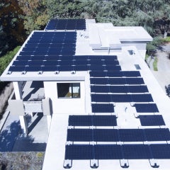 Flat Roof Solar Installation