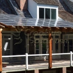 6.5 KW Residential Solar Deck Roof in Milton, GA